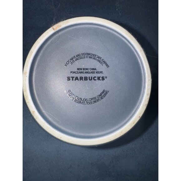 Starbucks Porcelain Mug With Scooter Design 12 Oz - Picture 4 of 6